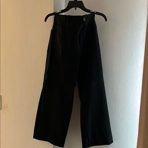 Maeve Midnight Black Cropped Pants